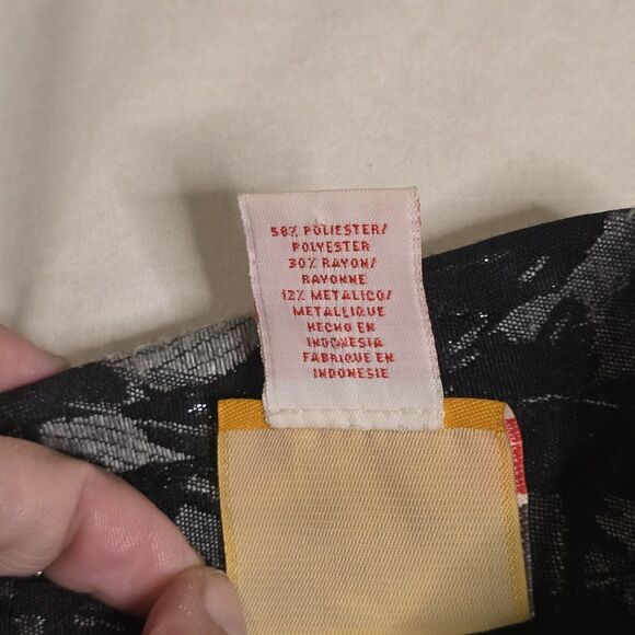 Ruby Rd. 12 Petite Black Pattern Jacket - Picture 5 of 9